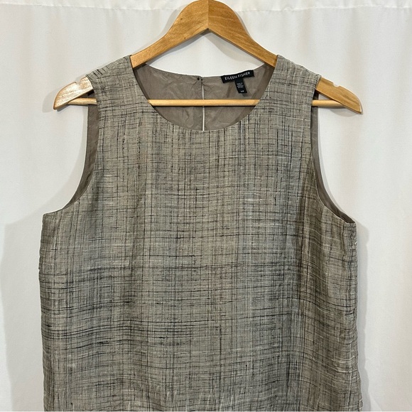 Eileen Fisher 100% Silk Sleeveless Top - Picture 2 of 8